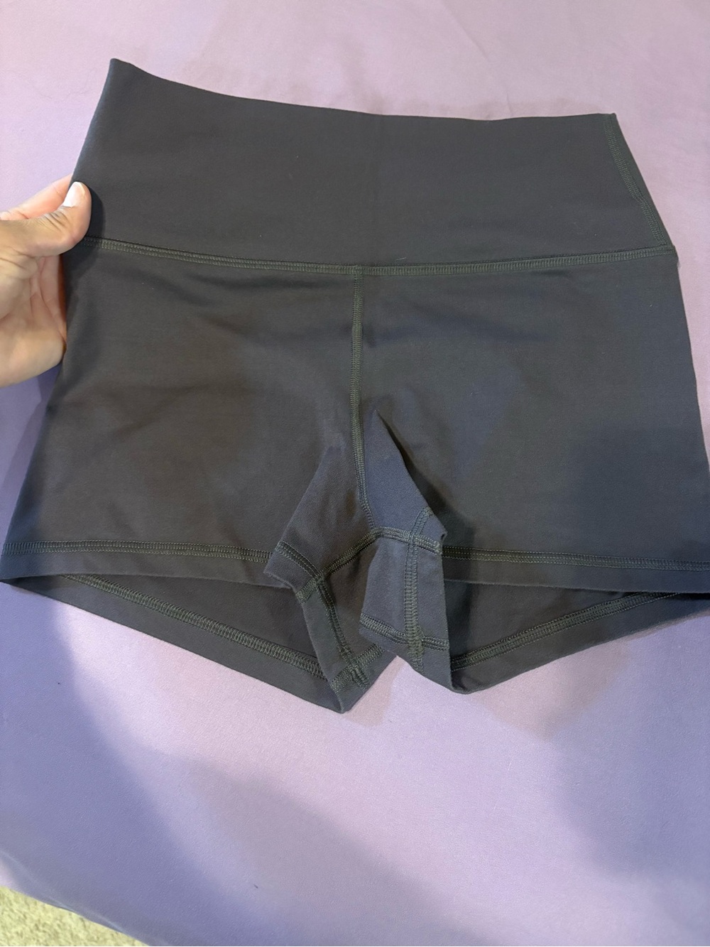 Fleo High Rise Shorts 2.5” - Dark Brown
